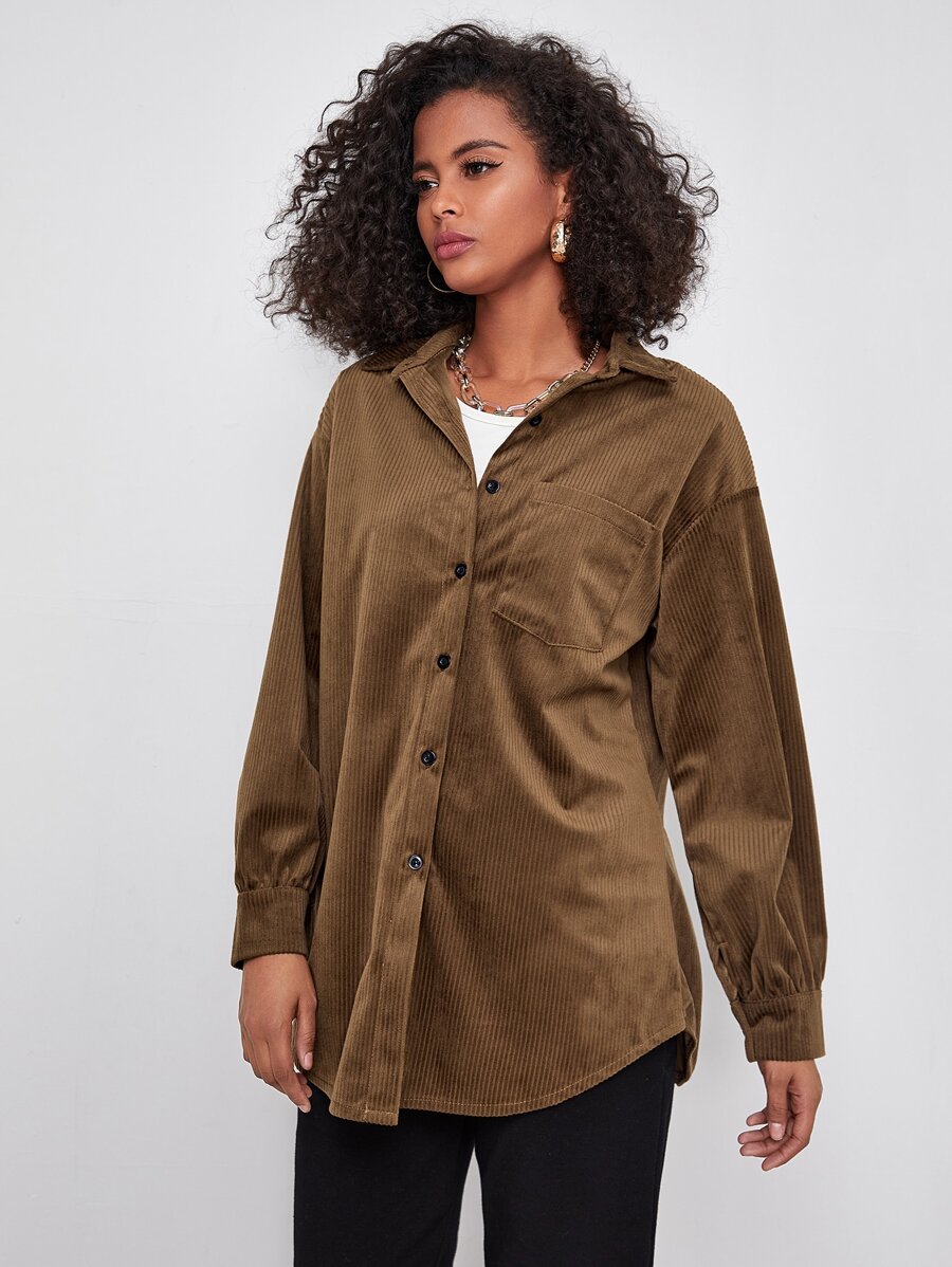 Corduroy Button-up